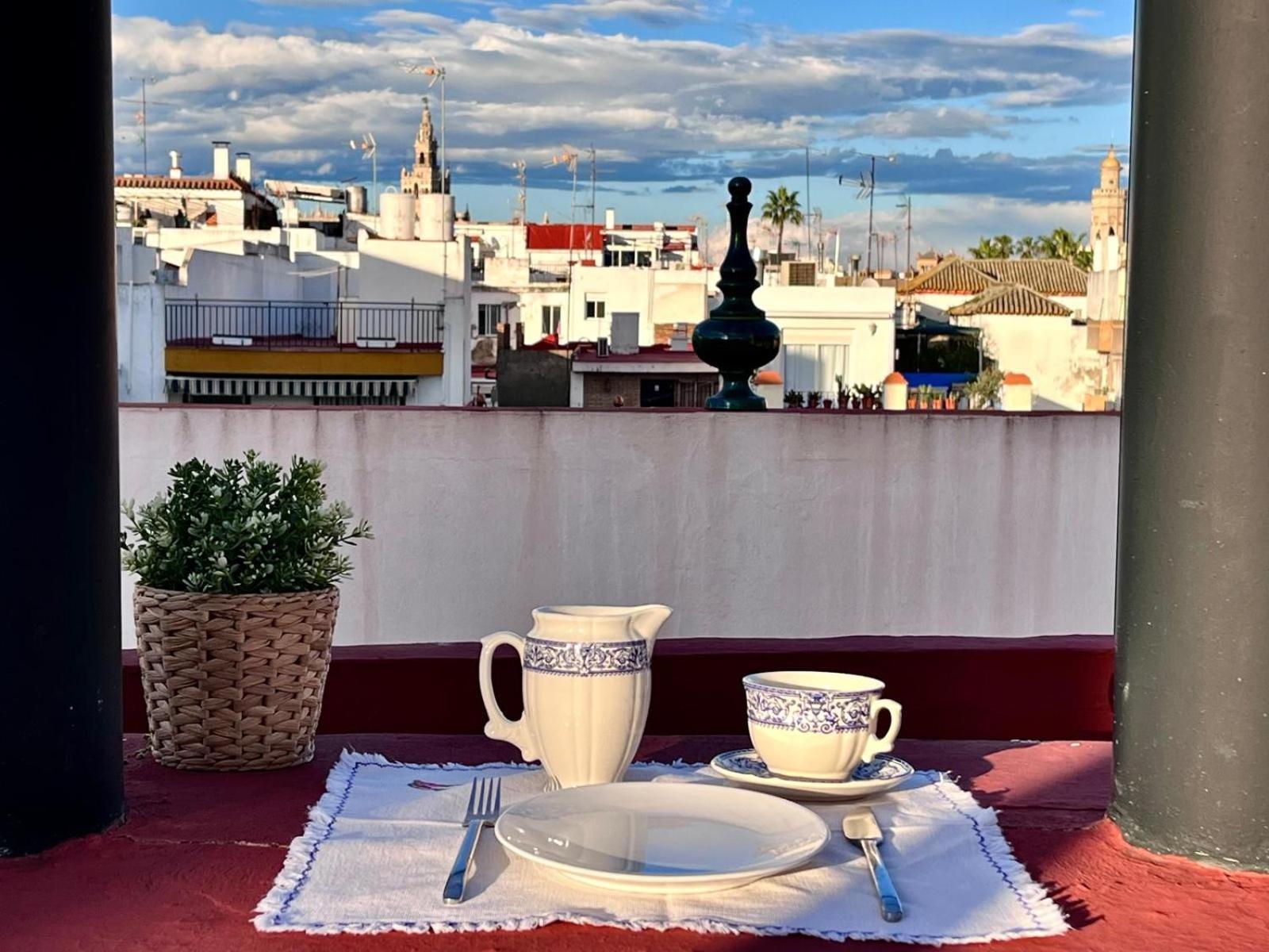 Apartamento Triana Flat, 3mn from plaza de Cuba Sevilla Exterior foto